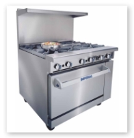 Stove with Oven
